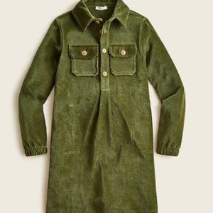CREWCUTS SIZE L GIRLS WINTER CORDUROY DRESS NWOT